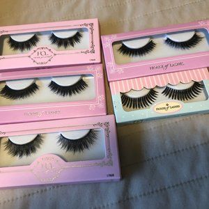 House of Lashes lot of 5 Dollface Boudoir Knockout